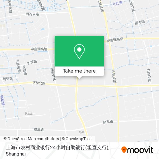 上海市农村商业银行24小时自助银行(坦直支行) map