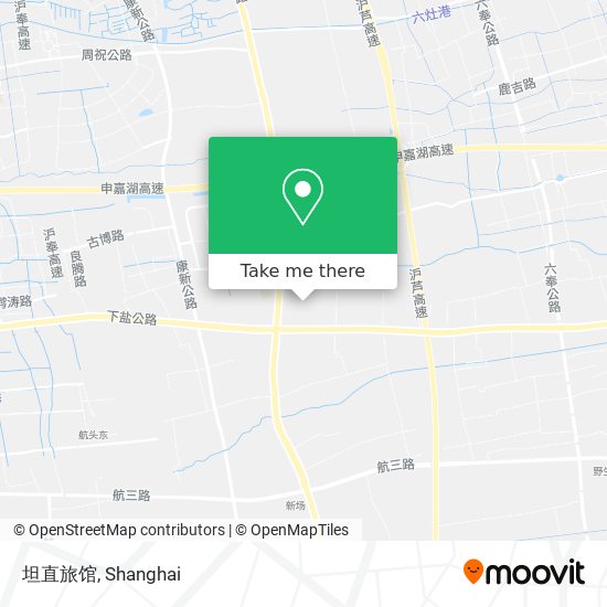 坦直旅馆 map