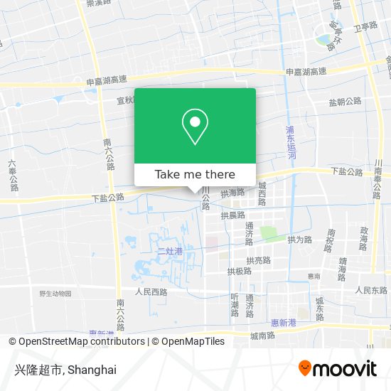 兴隆超市 map