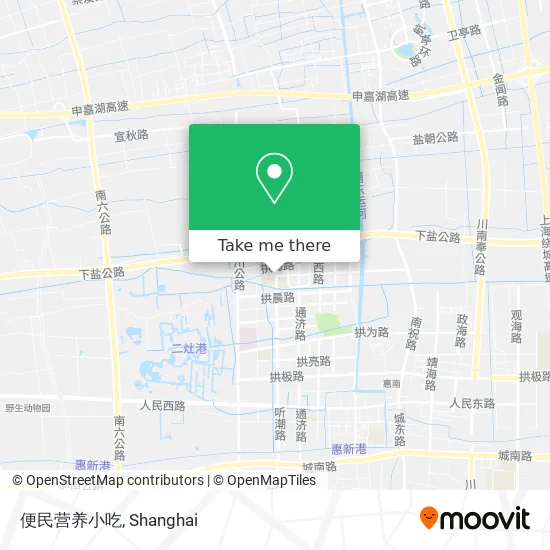 便民营养小吃 map