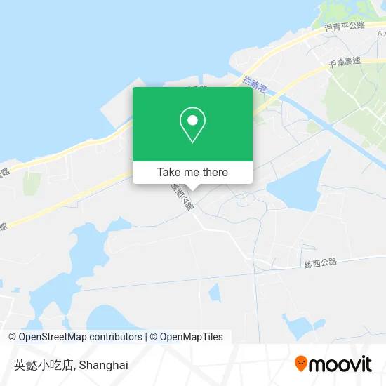 英懿小吃店 map