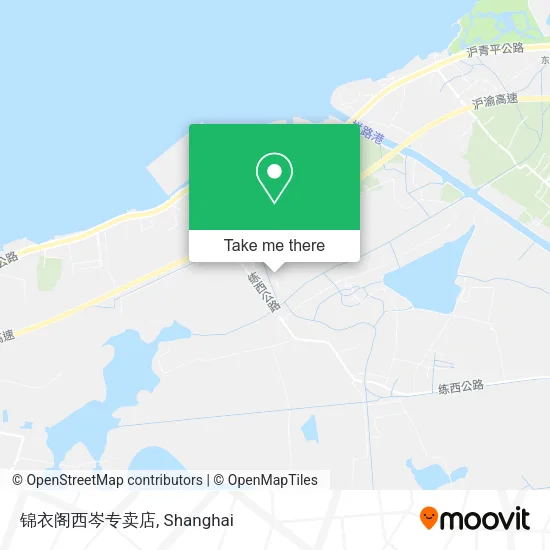 锦衣阁西岑专卖店 map