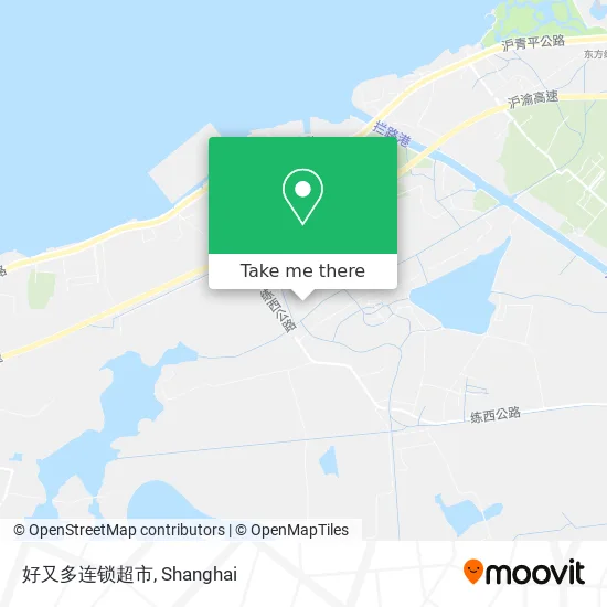 好又多连锁超市 map
