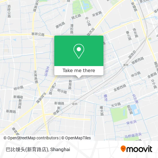 巴比馒头(新育路店) map