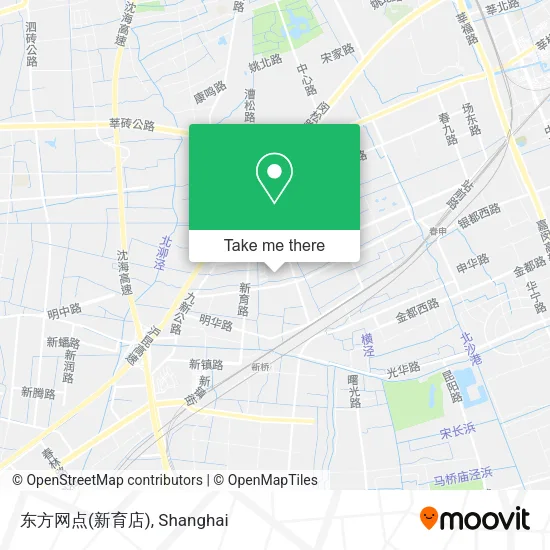 东方网点(新育店) map