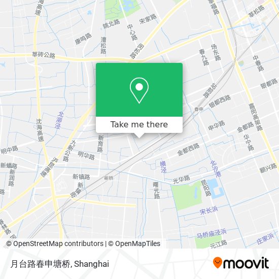 月台路春申塘桥 map