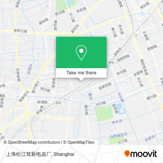 上海松江茸新电器厂 map