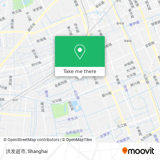 洪发超市 map