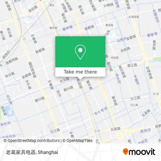 老葛家具电器 map