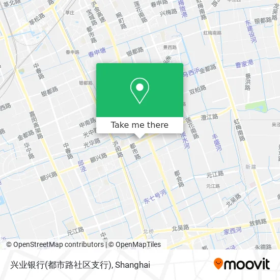 兴业银行(都市路社区支行) map
