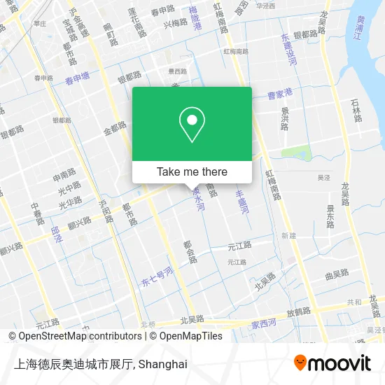 上海德辰奥迪城市展厅 map