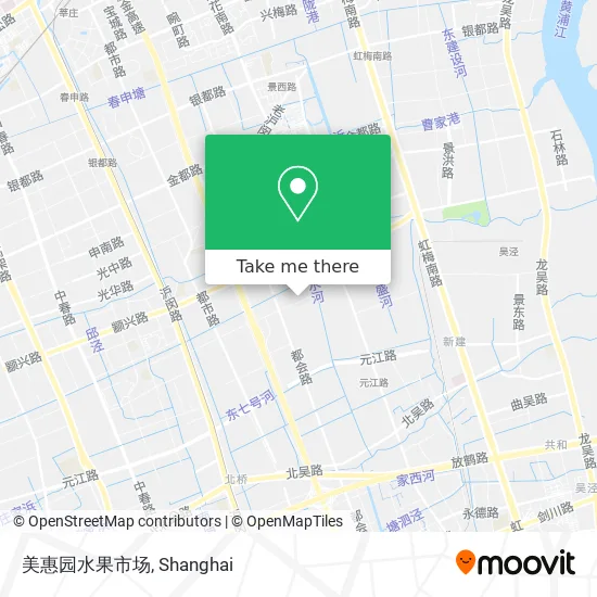 美惠园水果市场 map