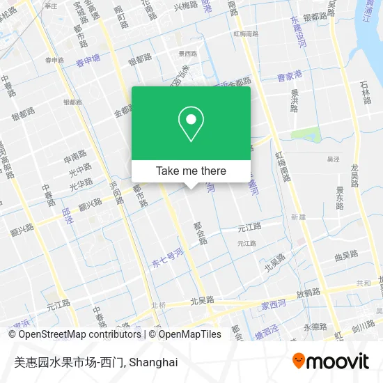 美惠园水果市场-西门 map