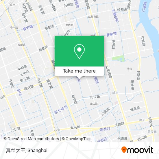 真丝大王 map