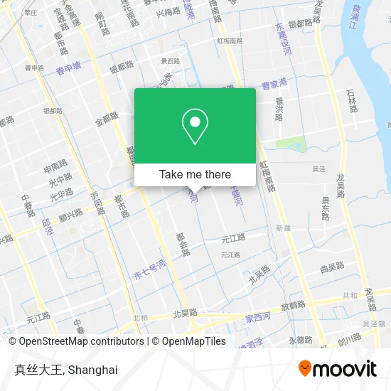 真丝大王 map
