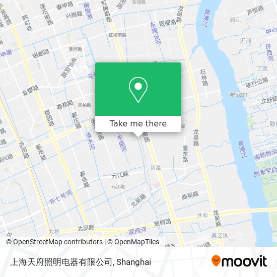 上海天府照明电器有限公司 map