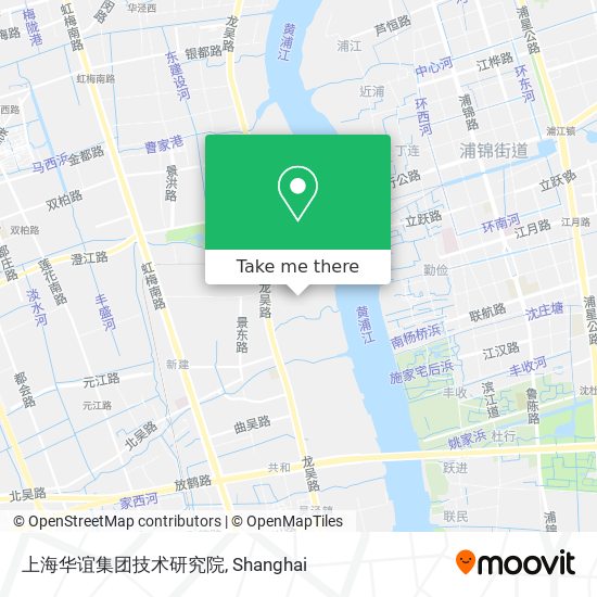 上海华谊集团技术研究院 map