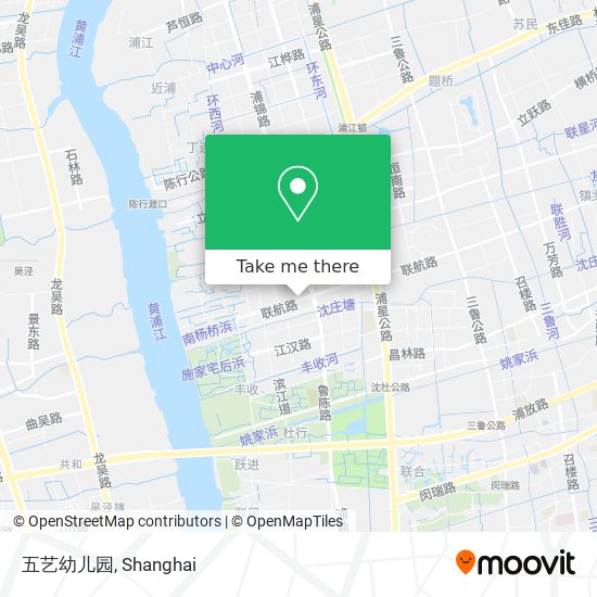 五艺幼儿园 map