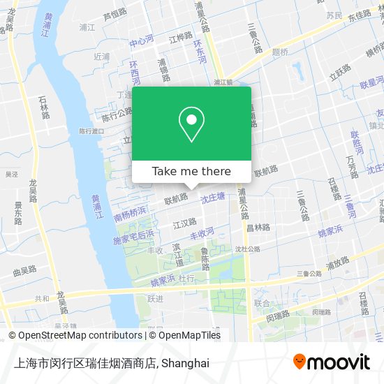 上海市闵行区瑞佳烟酒商店 map