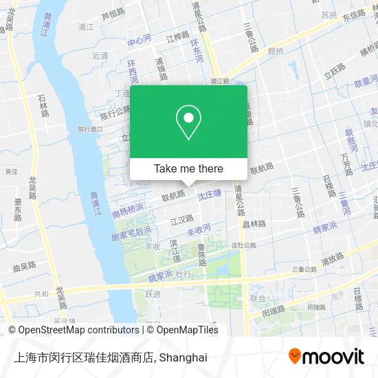上海市闵行区瑞佳烟酒商店 map