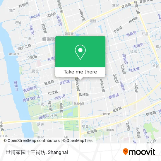 世博家园十三街坊 map