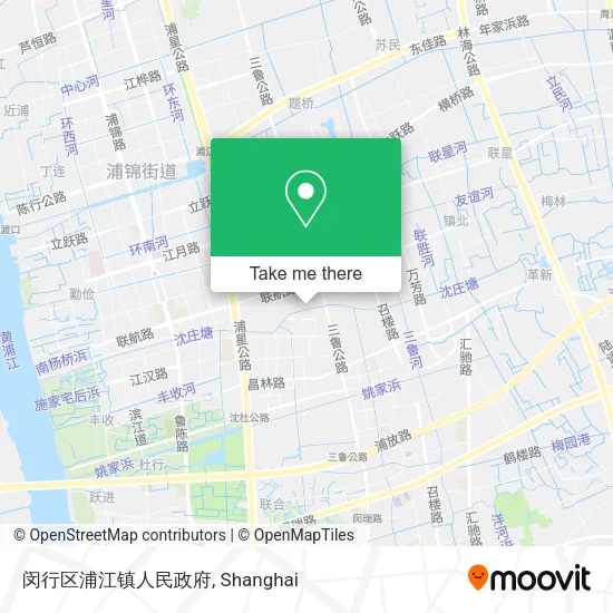 闵行区浦江镇人民政府 map