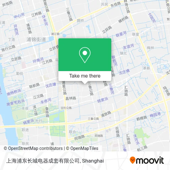 上海浦东长城电器成套有限公司 map