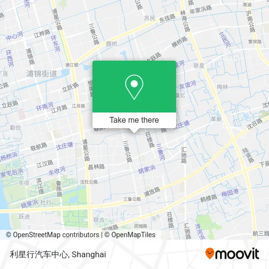 利星行汽车中心 map