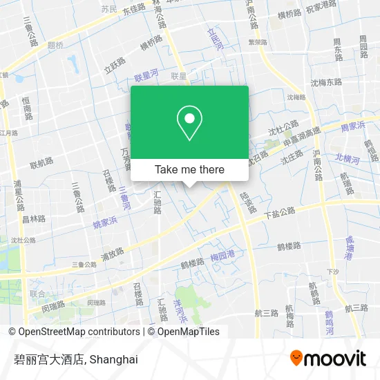 碧丽宫大酒店 map