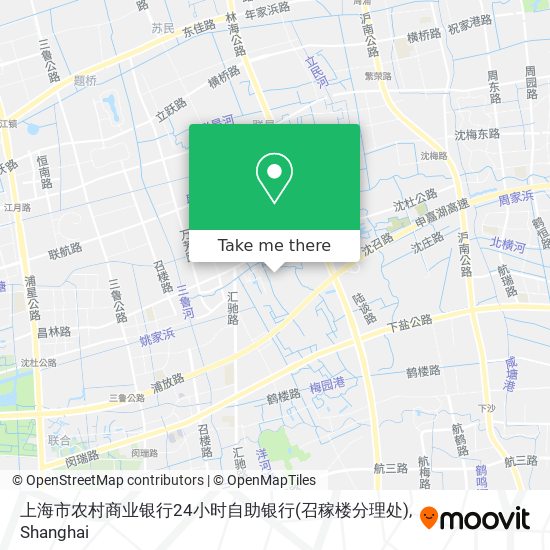 上海市农村商业银行24小时自助银行(召稼楼分理处) map