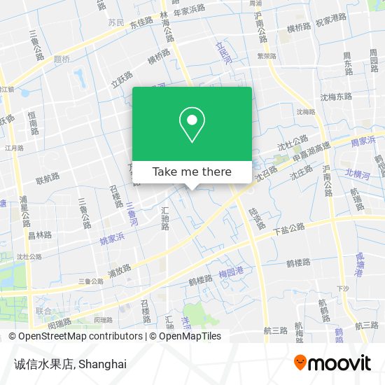 诚信水果店 map