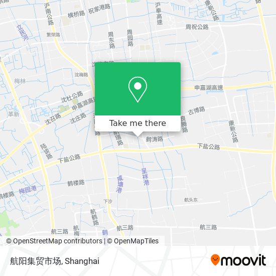 航阳集贸市场 map