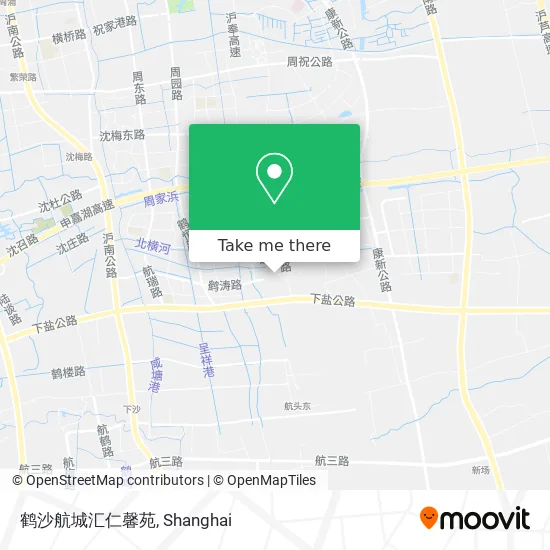 鹤沙航城汇仁馨苑 map