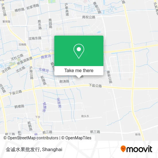 金诚水果批发行 map