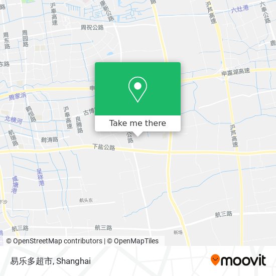 易乐多超市 map