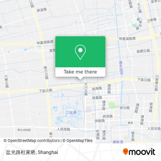 盐光路杜家桥 map