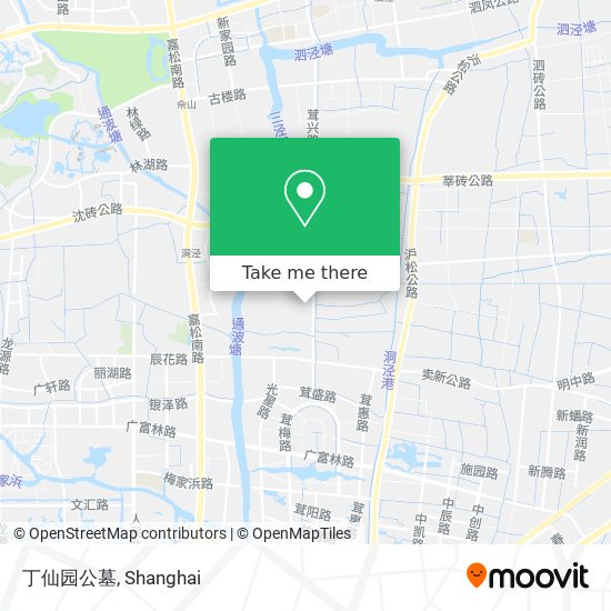 丁仙园公墓 map
