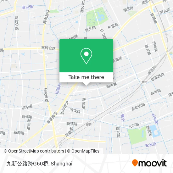 九新公路跨G60桥 map