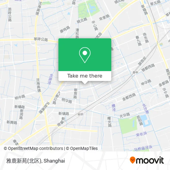 雅鹿新苑(北区) map