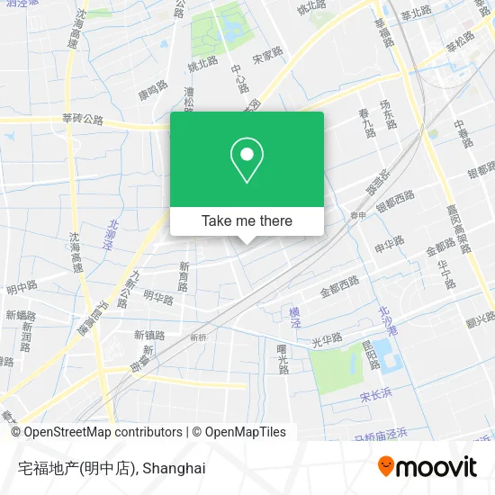宅福地产(明中店) map
