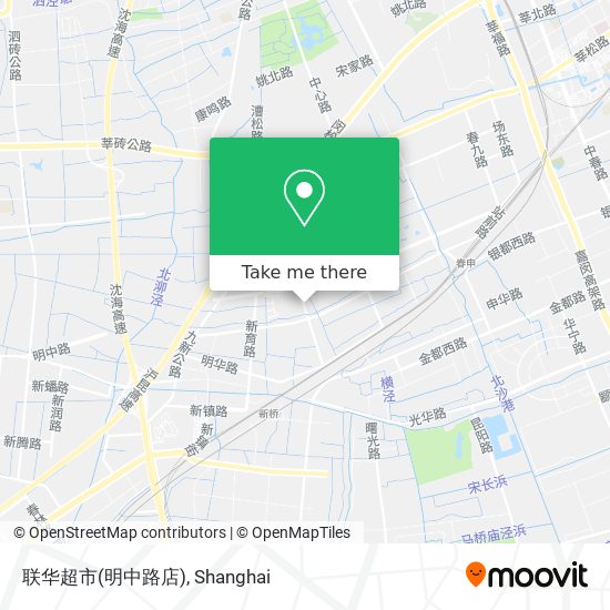 联华超市(明中路店) map