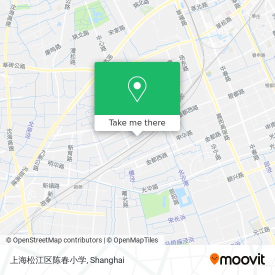 上海松江区陈春小学 map