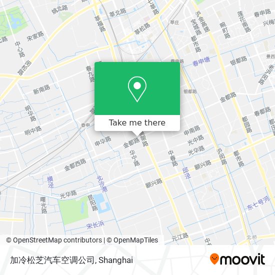 加冷松芝汽车空调公司 map