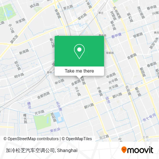 加冷松芝汽车空调公司 map