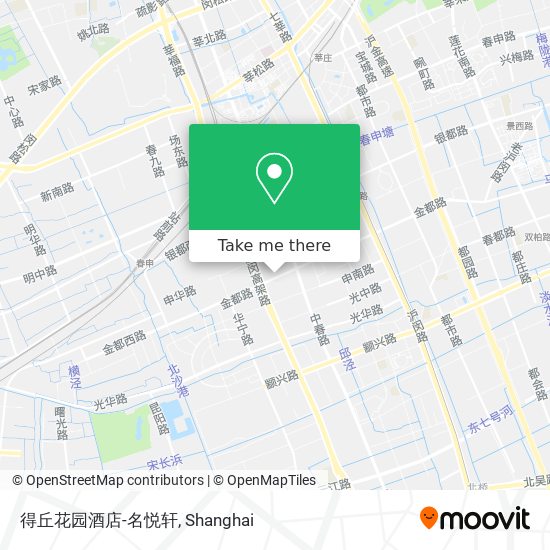 得丘花园酒店-名悦轩 map