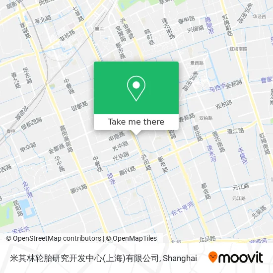 米其林轮胎研究开发中心(上海)有限公司 map