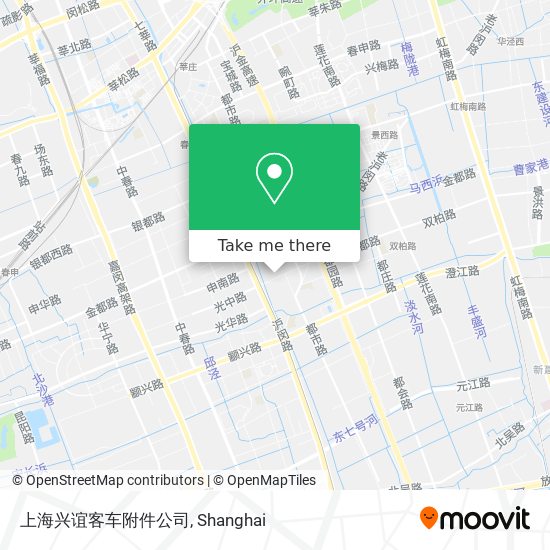 上海兴谊客车附件公司 map