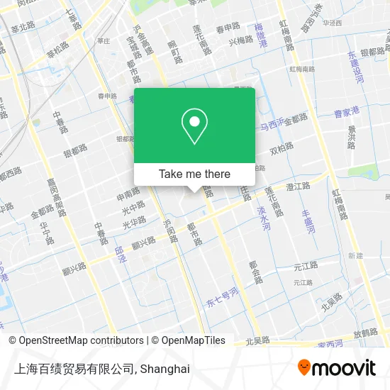 上海百绩贸易有限公司 map