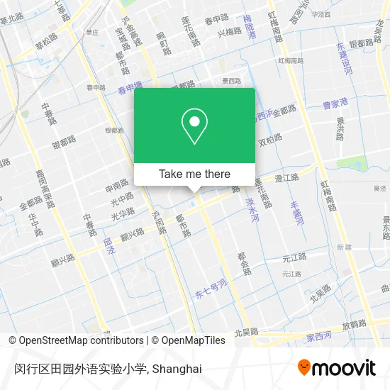闵行区田园外语实验小学 map