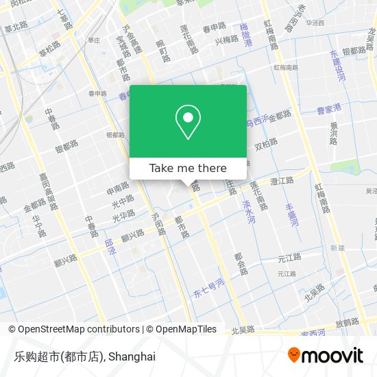 乐购超市(都市店) map